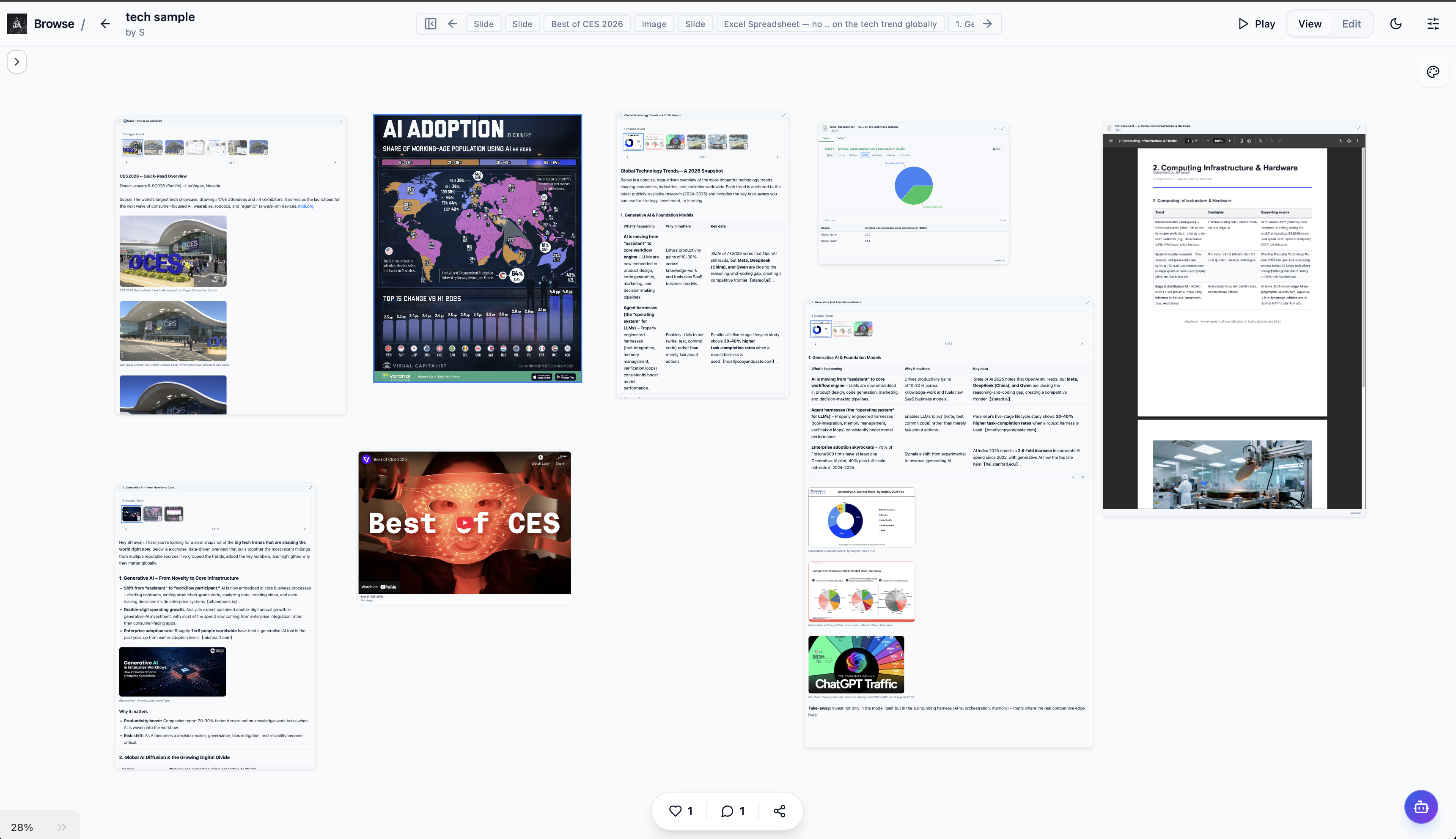 JenesisAI Visual Canvas — Intelligent Workflow